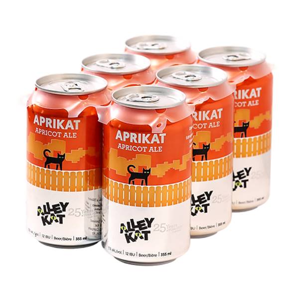 Alley Kat Aprikat Apricot Ale 6 Cans