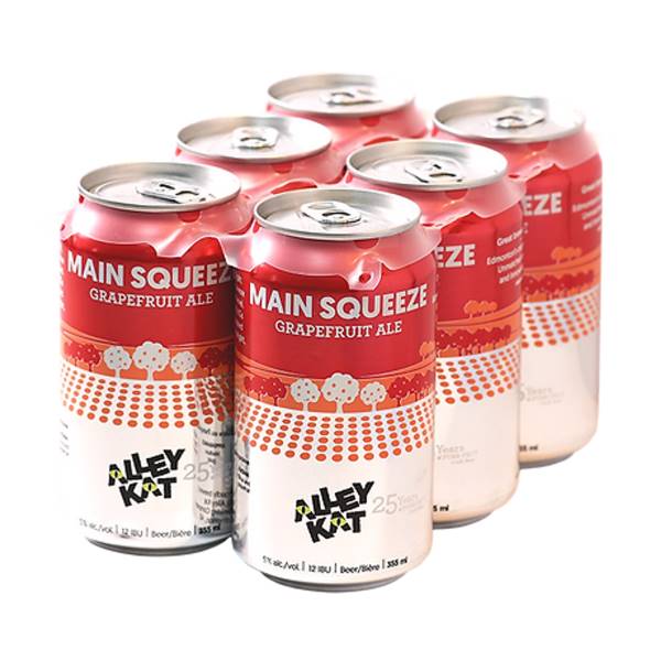 Alley Kat Main Squeeze Grapefruit Ale 6 Cans