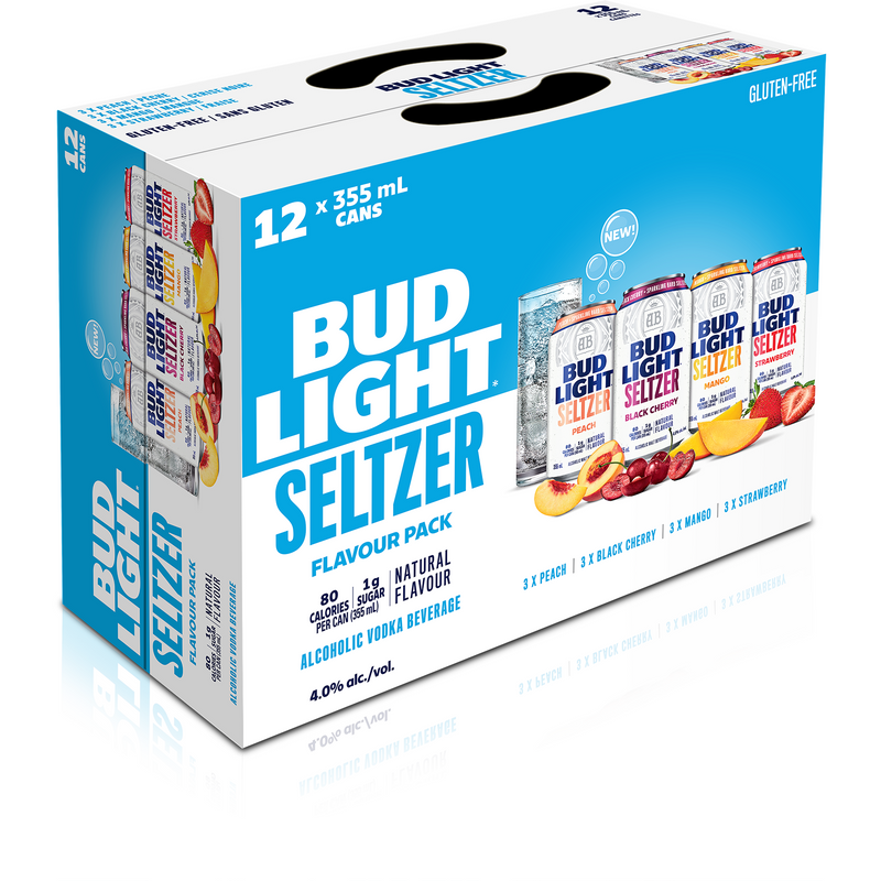 Bud Light Seltzer Variety Pack 12 Cans