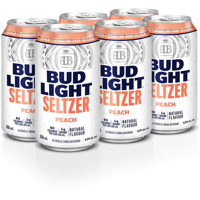 Bud Light Seltzer Peach 6 Cans