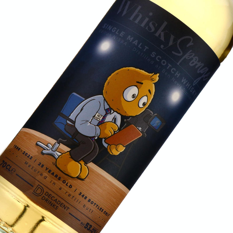 Whisky Sponge Edition No.58A Ben Nevis 1996 25 Year Old Edition 53% ABV 700ml