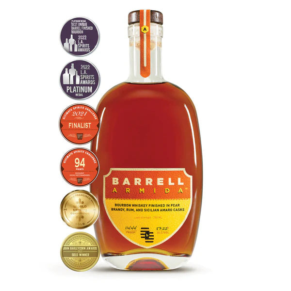 Barrell Craft Armida Straight Bourbon 56.85% ABV 750ml