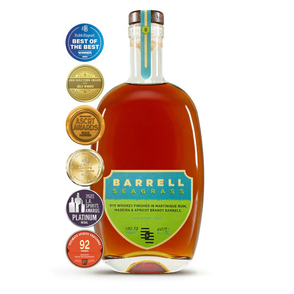 Barrell Craft Seagrass Bourbon 59.11% ABV 750ml