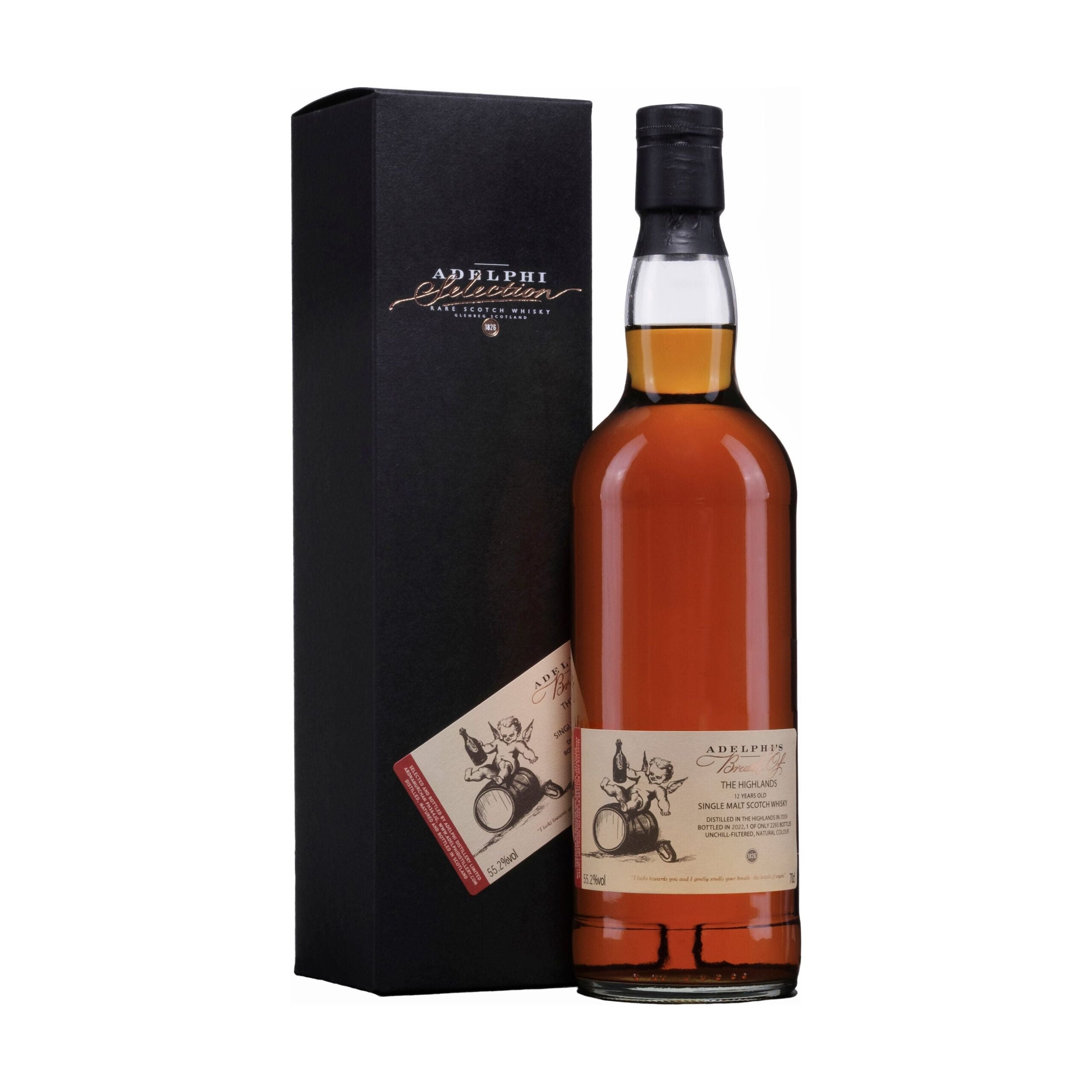 Adelphi Breath of The Highlands (Blair Athol) 2009 12 Year Old 55.2% 700ml