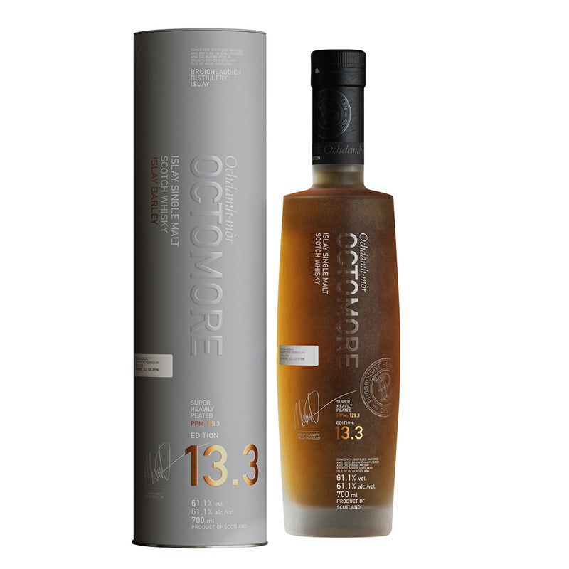 Bruichladdich Octomore 13.3 5 Year Old Islay Barley 61.1% ABV 750ml