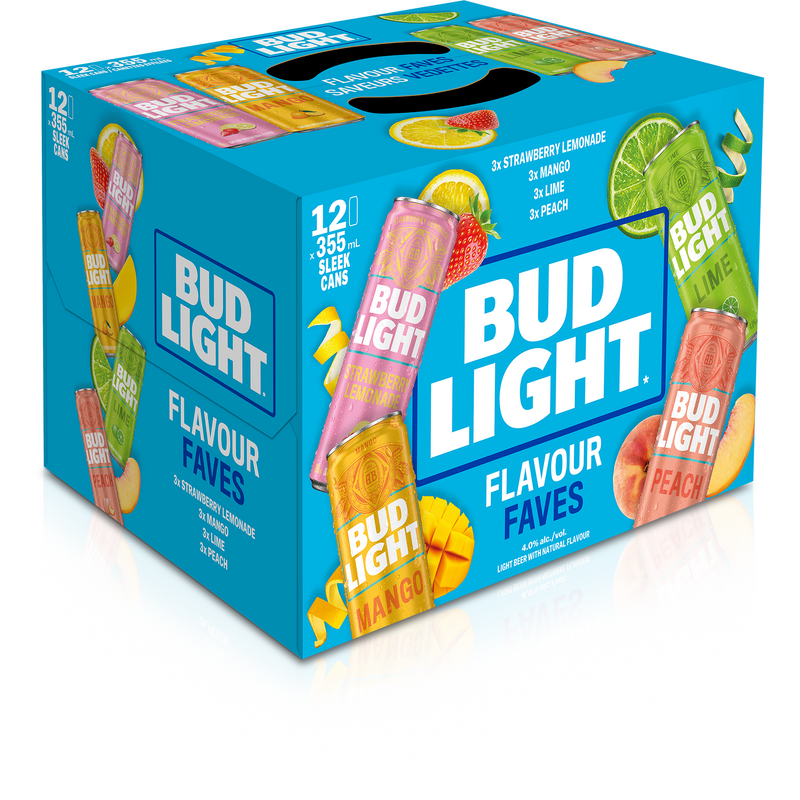 Bud Light Faves 12 Cans