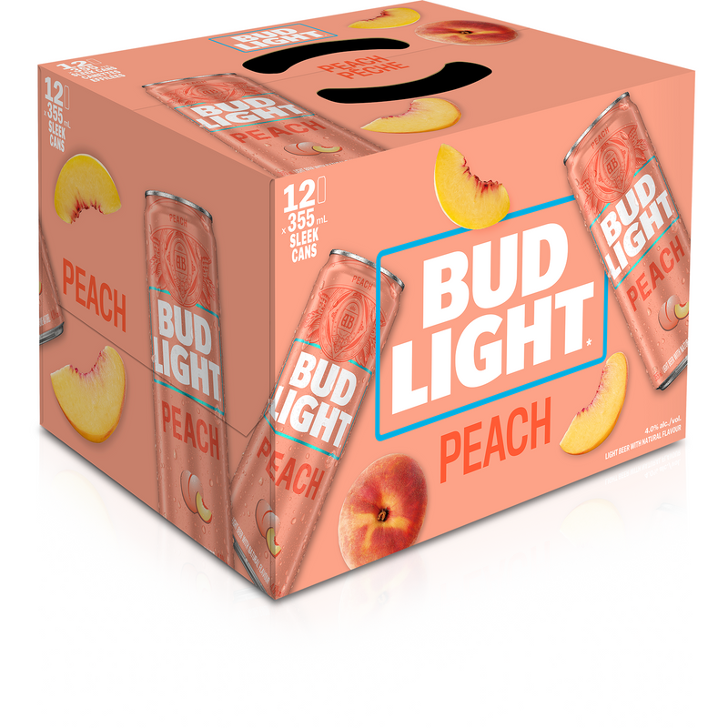 Bud Light Peach 12 Cans