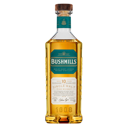 Bushmills 10 Year Old Irish Whiskey