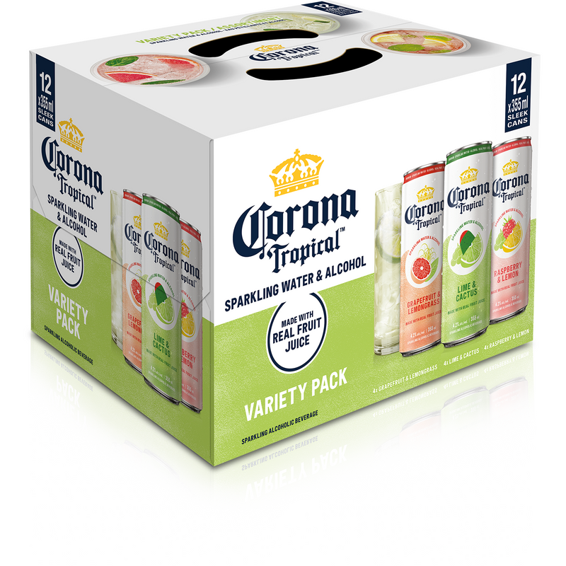 Corona Tropical Variety Pack 12 Cans