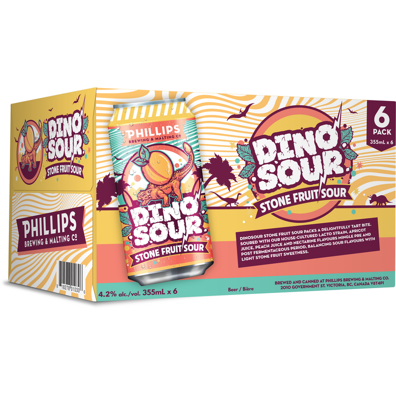 Phillips Dinosour Stone Fruit 6 Cans