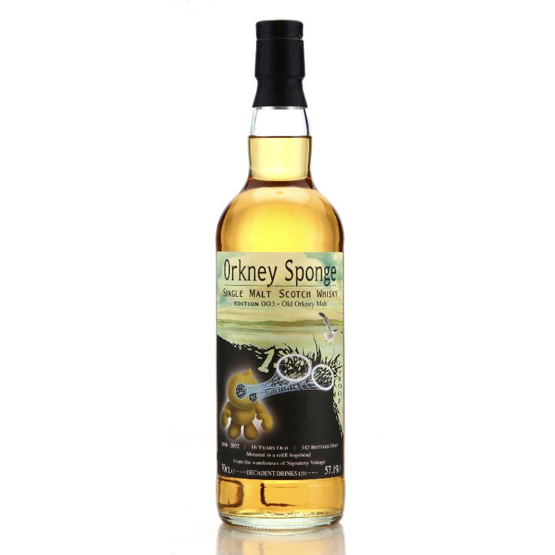 Orkney Sponge Old Orkney 2006 16 Year Old Edition OO3 57.1% ABV 700ml