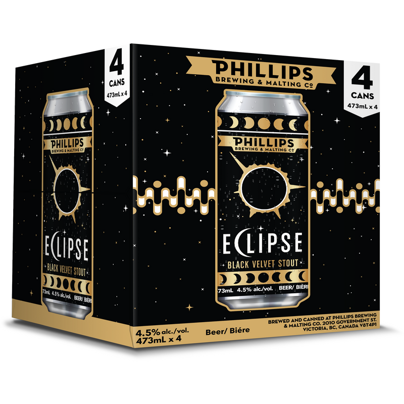 Phillips Eclipse Stout 4 Tall Cans