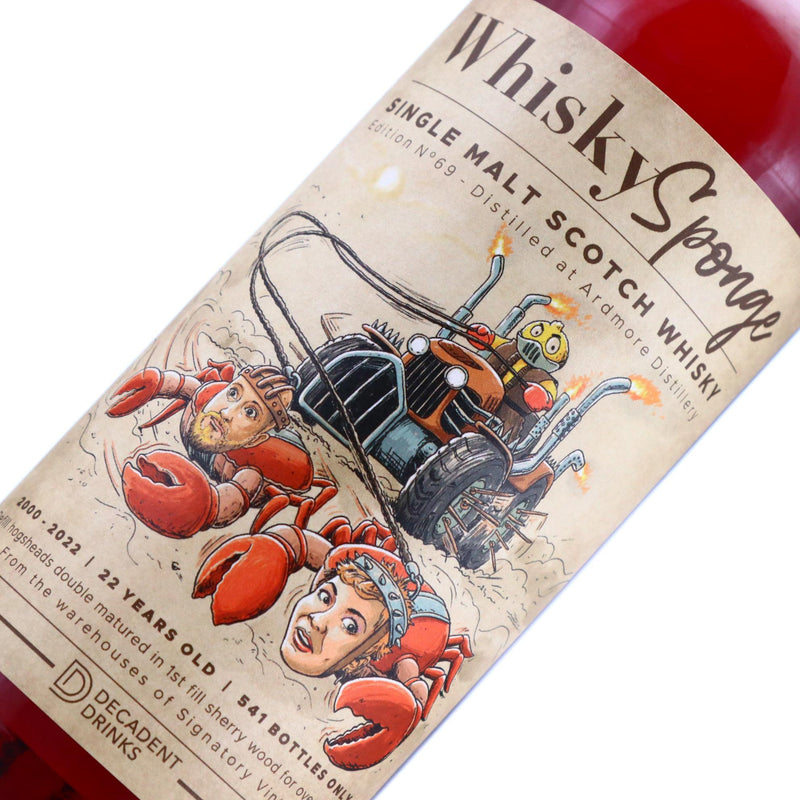 Whisky Sponge Edition No.69 Ardmore 2000 22 Year 54.2% ABV 700ml