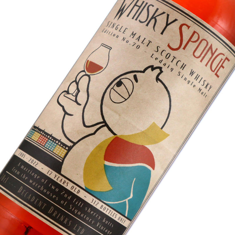 Whisky Sponge Edition No.70 Ledaig 2005 17 Year Old 62.1% ABV 700ml