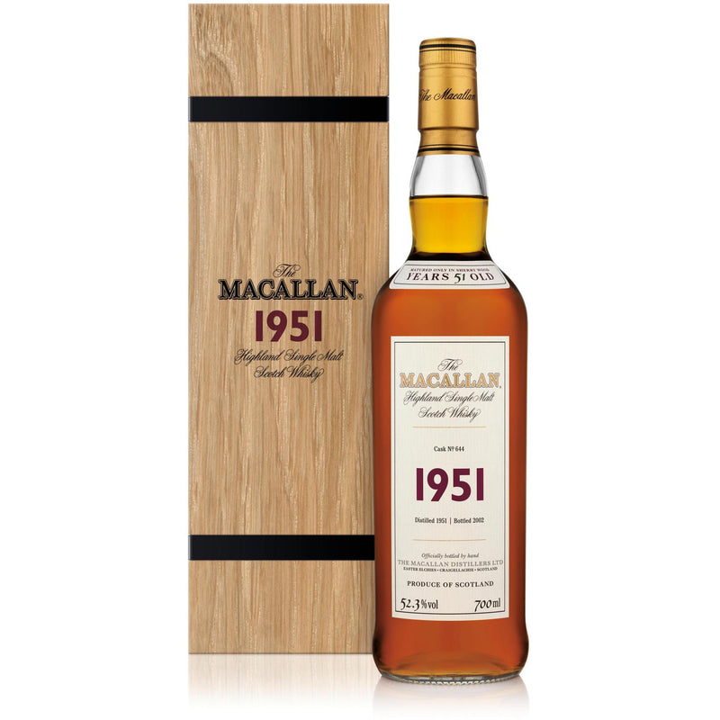 The Macallan Vintage 1951 48.8% ABV 700ml