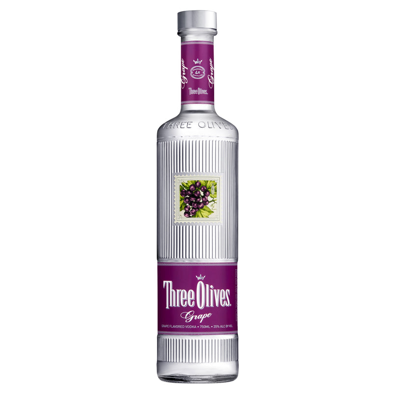 Three Olives Grape Vodka 750ml