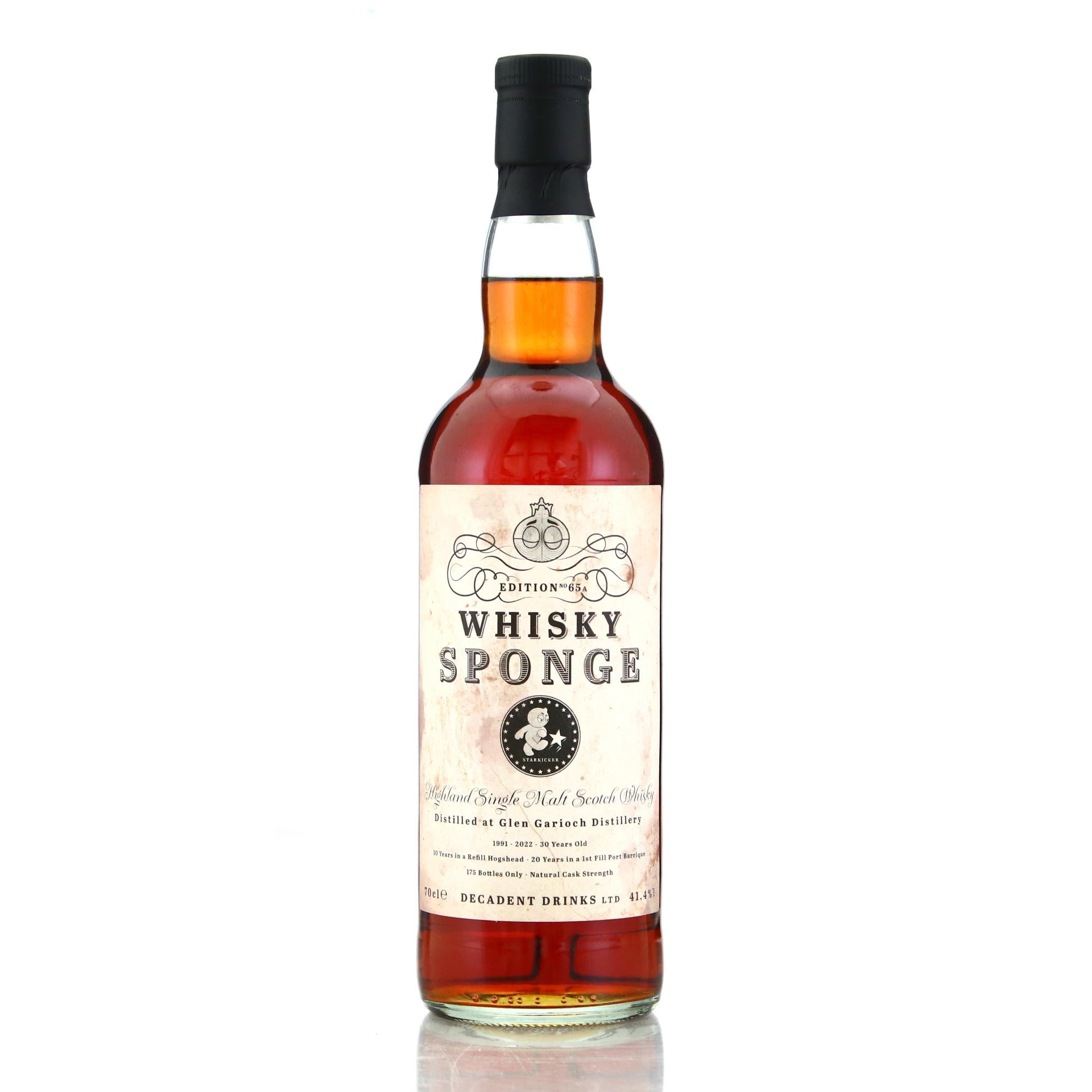 Whisky Sponge Edition No.65 Glen Garioch 1991 30 Year Old 41.4% ABV 700ml