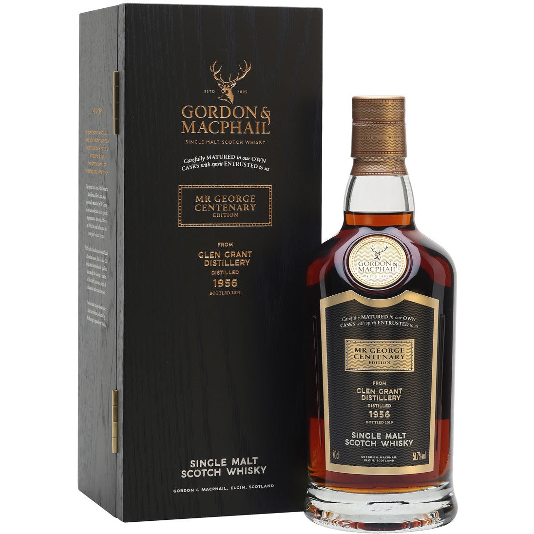 Gordon & MacPhail Mr. George Legacy Glen Grant 1956 62 Year Old 51.7% ABV 700ml