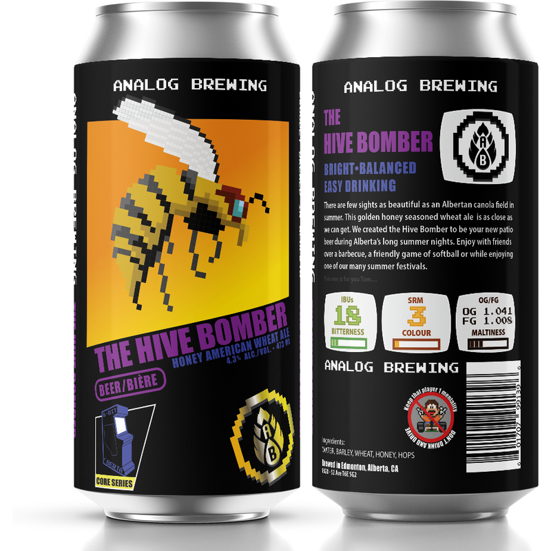Analog The Hive Bomber 4 Tall Cans