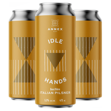 Annex Idle Hands Pils 4 Tall Cans