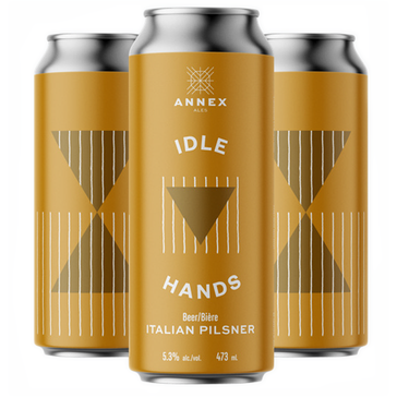 Annex Idle Hands Pils 4 Tall Cans