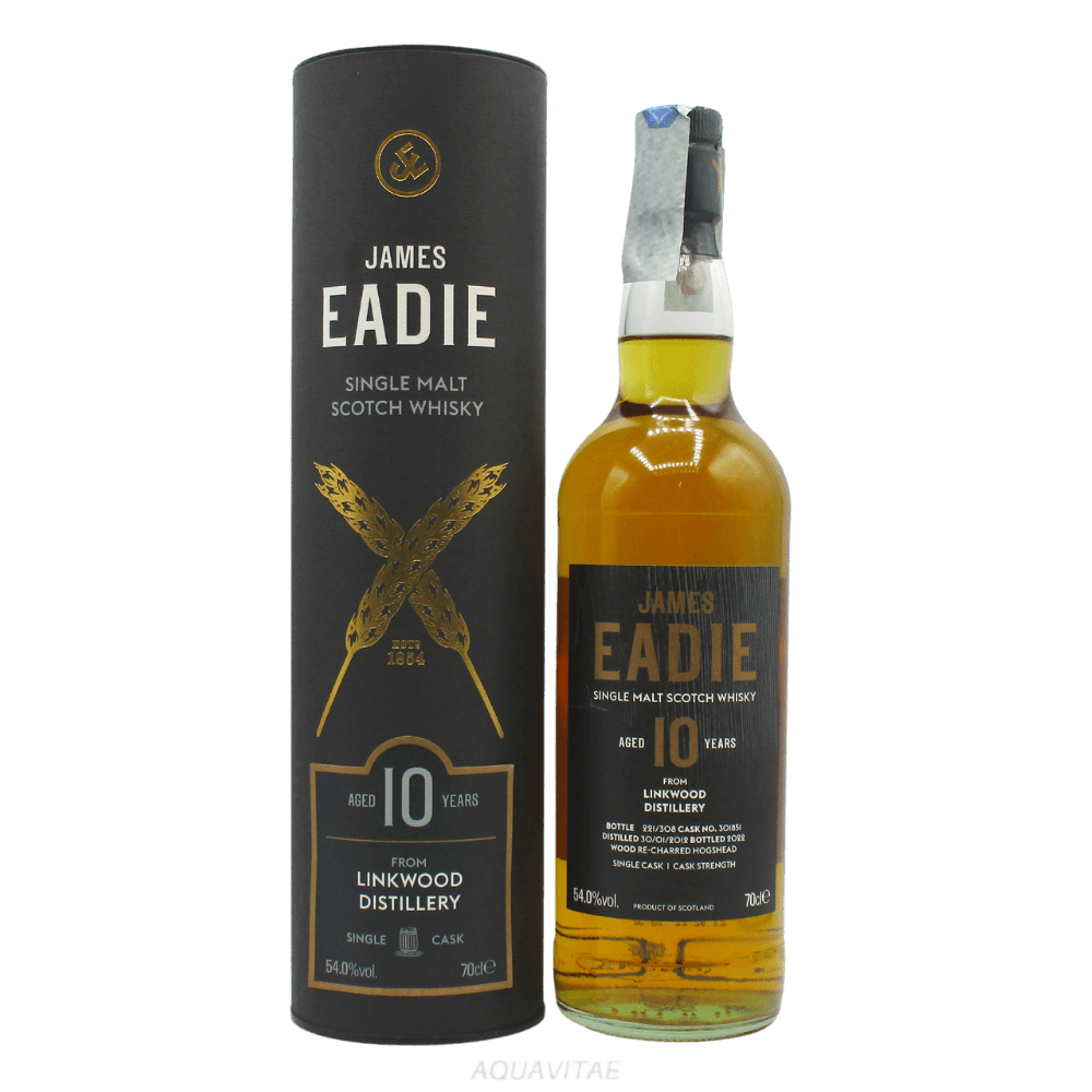 James Eadie Linkwood 10 Year Old Re-Chared 54% ABV 700ml