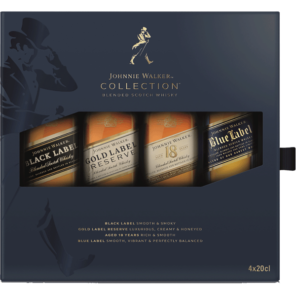 お*引様 Johnnie Walker Black Label 4本セット Johnnie_Walker_Family_Collecti