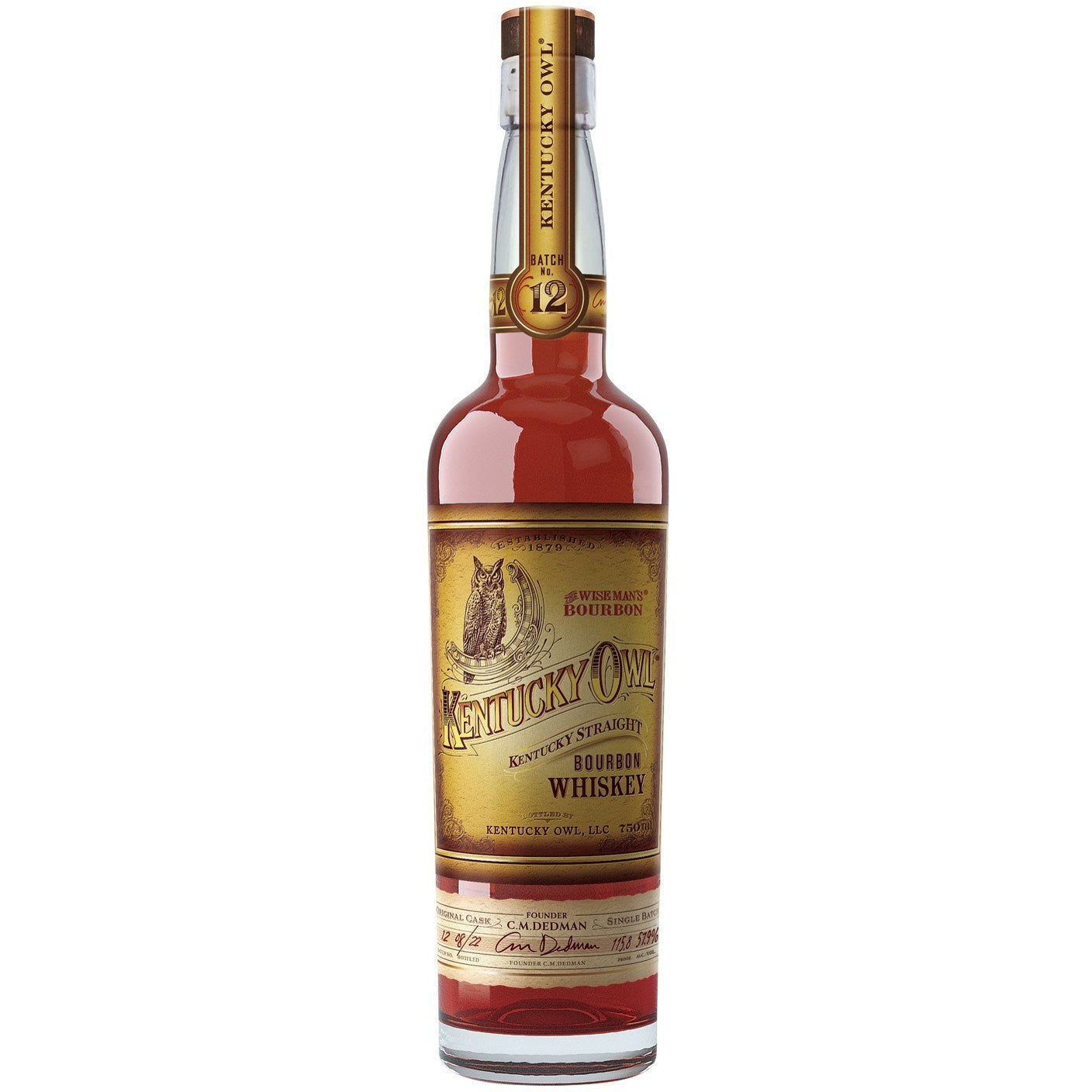 Kentucky Owl Batch 12 57.9% ABV 750ml
