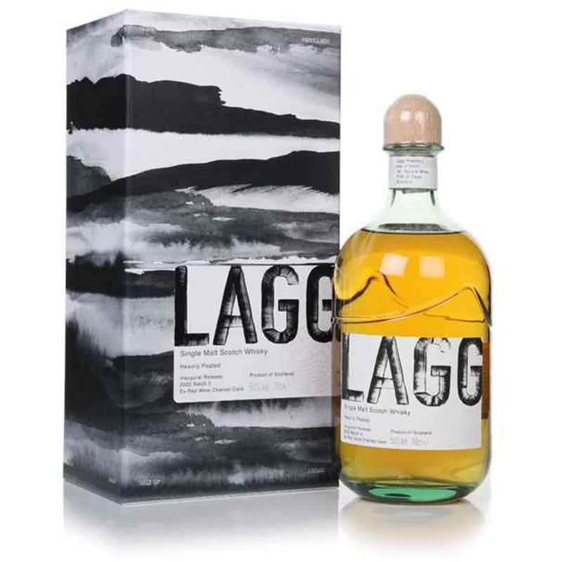 Lagg Batch 03 Ex-Red Wine Charred Cask 50% 700ml