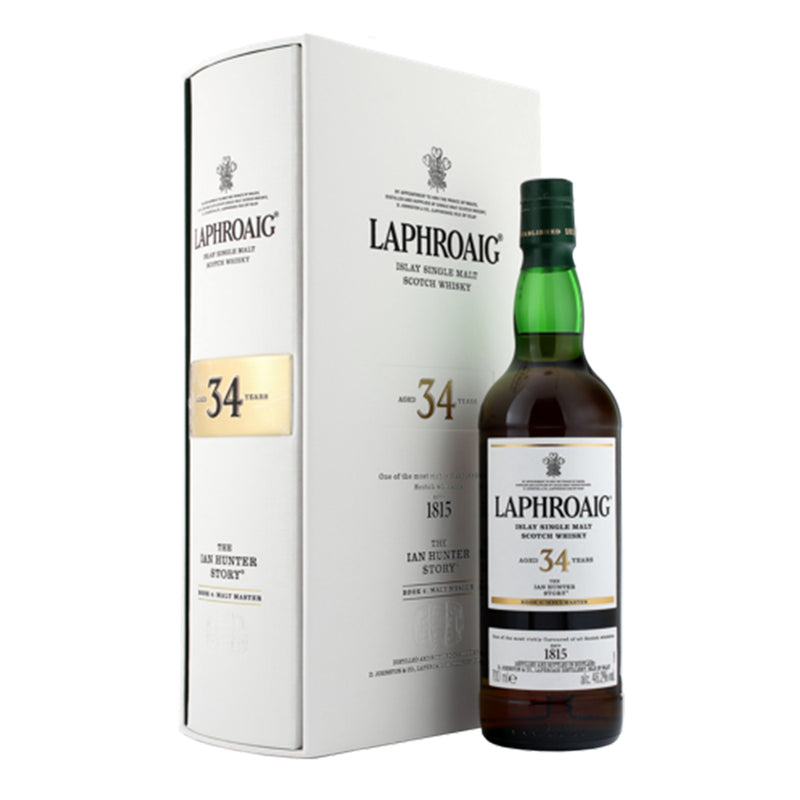 Laphroaig 34 Year Old Ian Hunter Book 4 46.2% 700ml