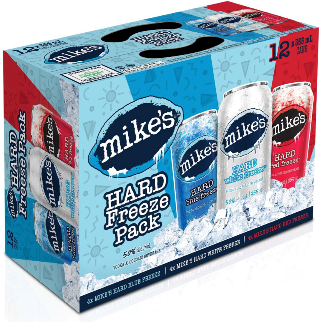 Mikes Hard Freezer Variety Pack 12 Cans – BSW Liquor