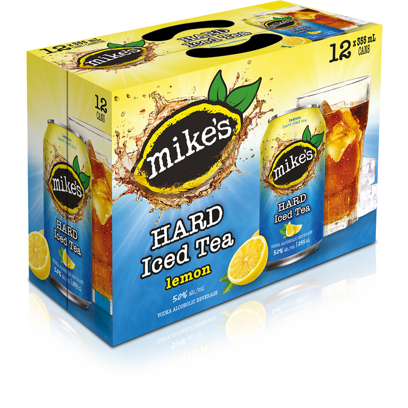Mikes Hard Iced Tea Lemon 12 Cans