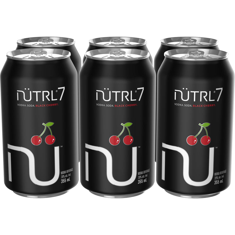 Nutrl 7 Black Cherry 6 Cans