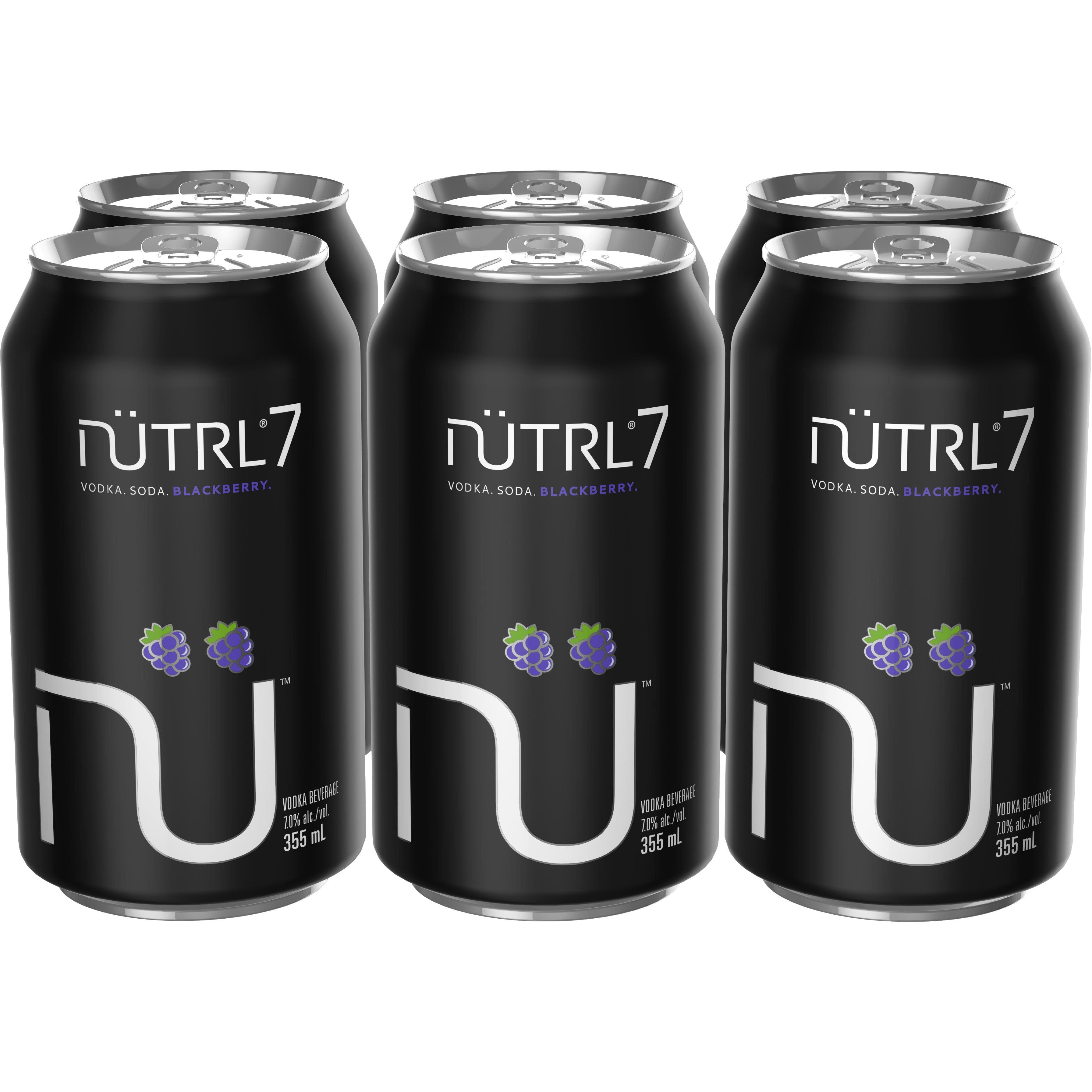 Nutrl 7 Blackberry 6 Cans