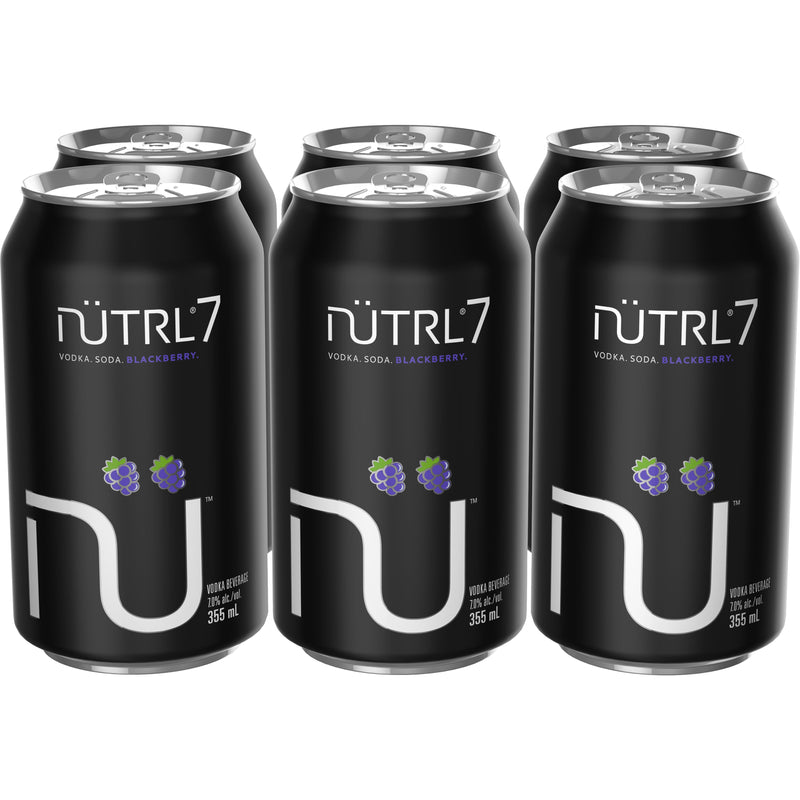 Nutrl 7 Blackberry 6 Cans