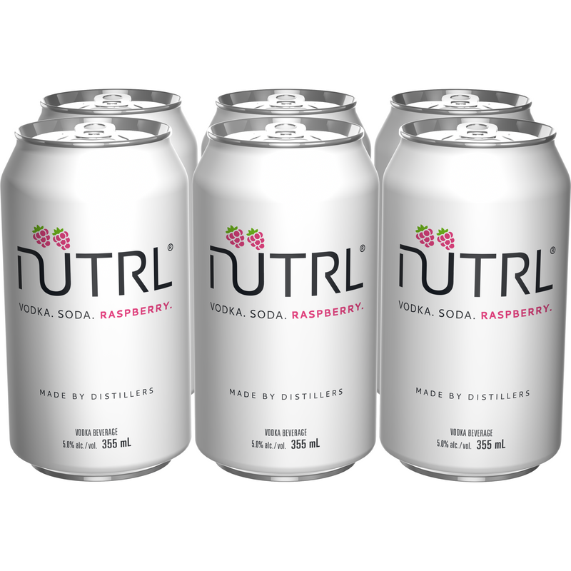 Nutrl Raspberry 6 Cans – BSW Liquor