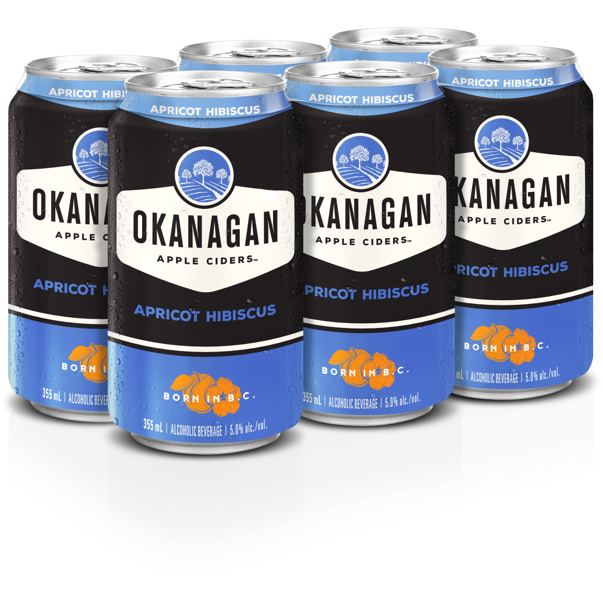 Okanagan Apricot Hibiscus 6 Cans