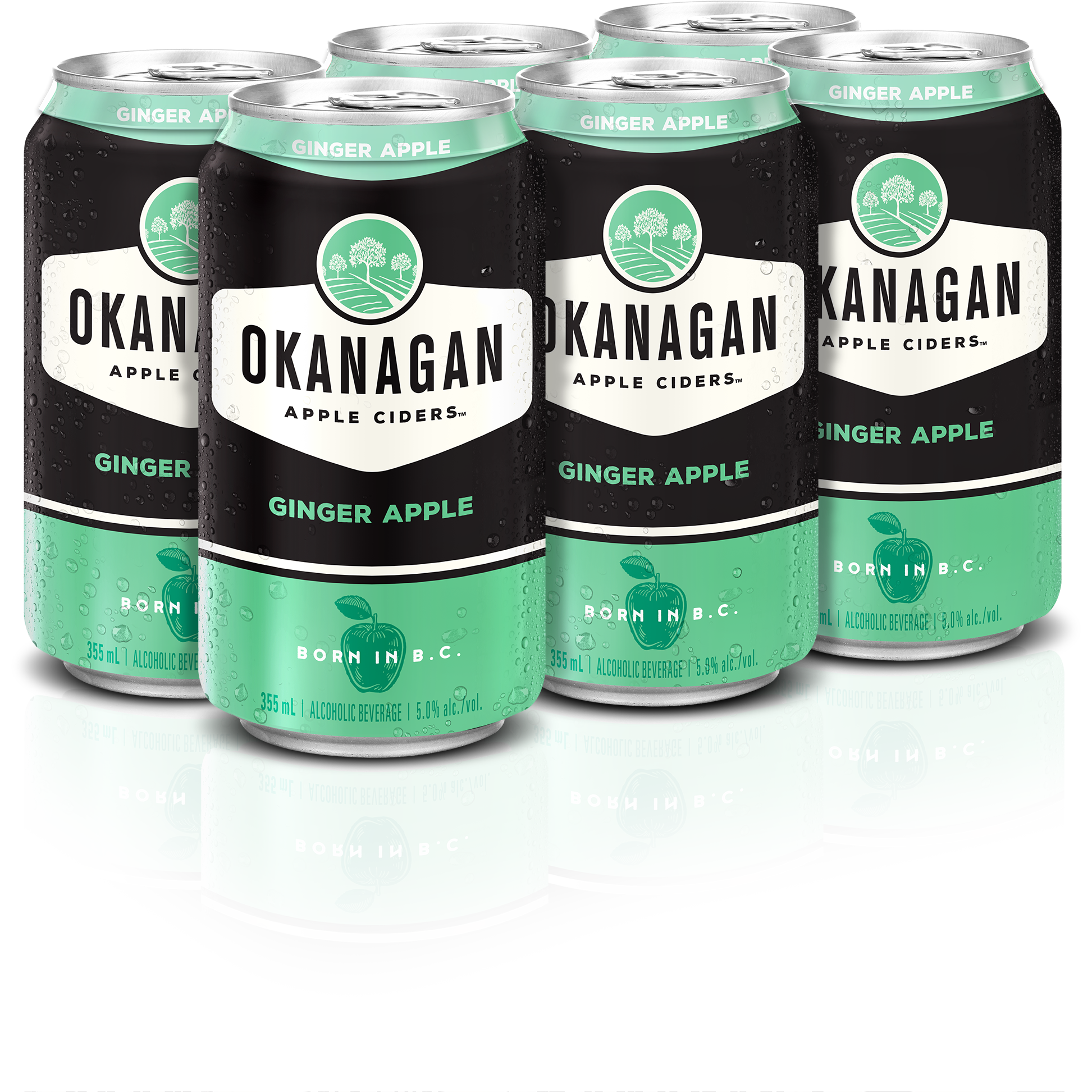 Okanagan Ginger Apple 6 Cans