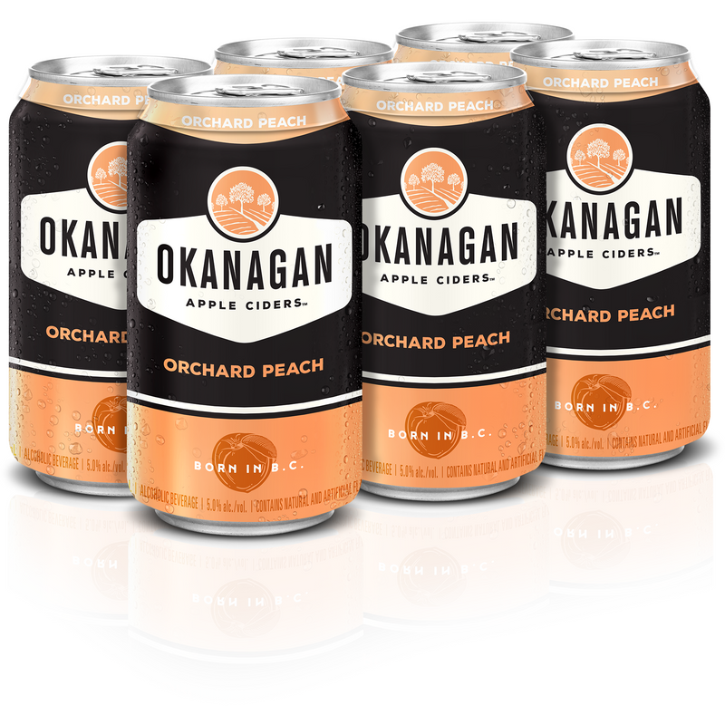 Okanagan Peach 6 Cans