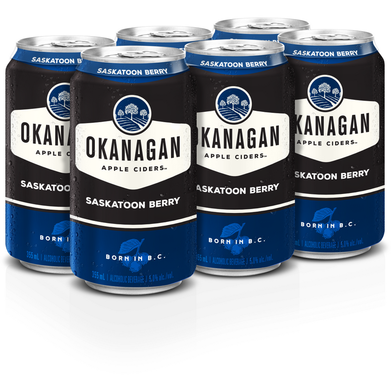 Okanagan Cider Saskatoon Berry 6 Cans