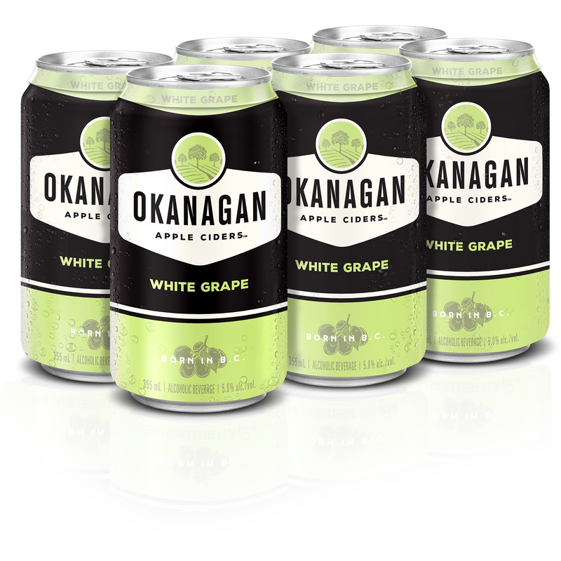Okanagan White Grape 6 Cans
