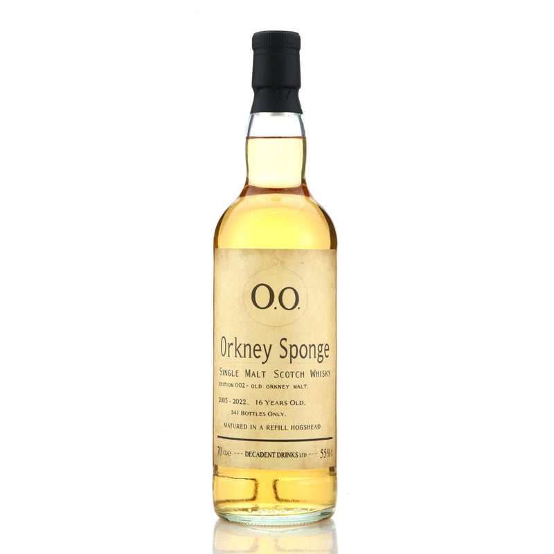 Orkney Sponge Old Orkney 2005 16 Year Old Edition OO2 55% ABV 700ml