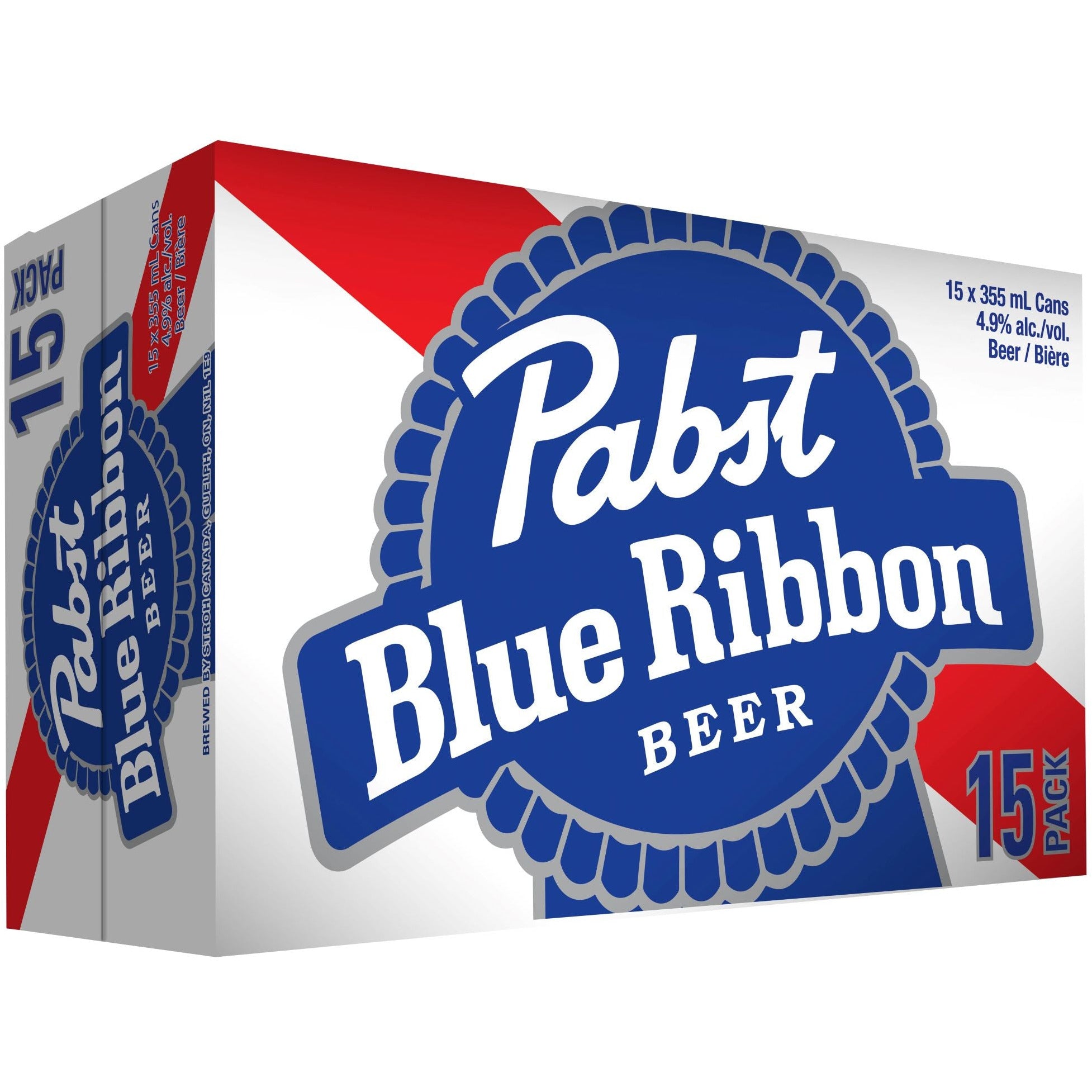 Pabst Blue Ribbon 15 Cans Bsw Liquor