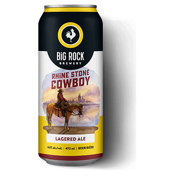 Big Rock Rhine Stone Cowboy 4 Tall Cans