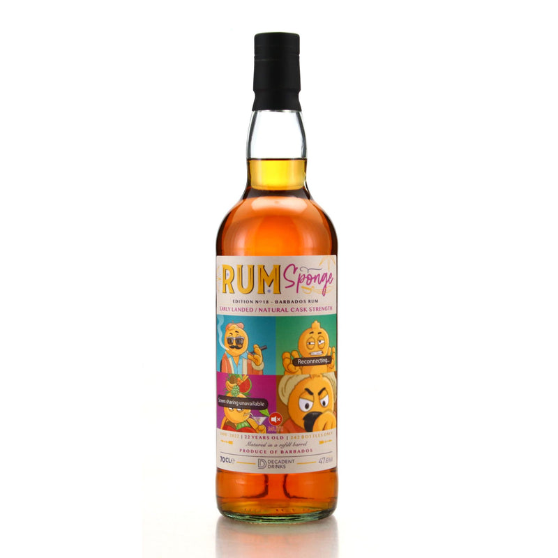 Rum Sponge Barbados 2000 22 Year Old Edition No.18 47.6% ABV 700ml