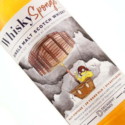 Whisky Sponge Edition No.62 Glen Keith 1993 28 Year Old 51.9% ABV 700ml