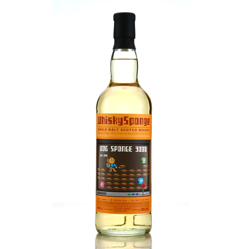 Whisky Sponge Knockdhu 16 2006 Year Old Edition No.63 55% ABV 700ml