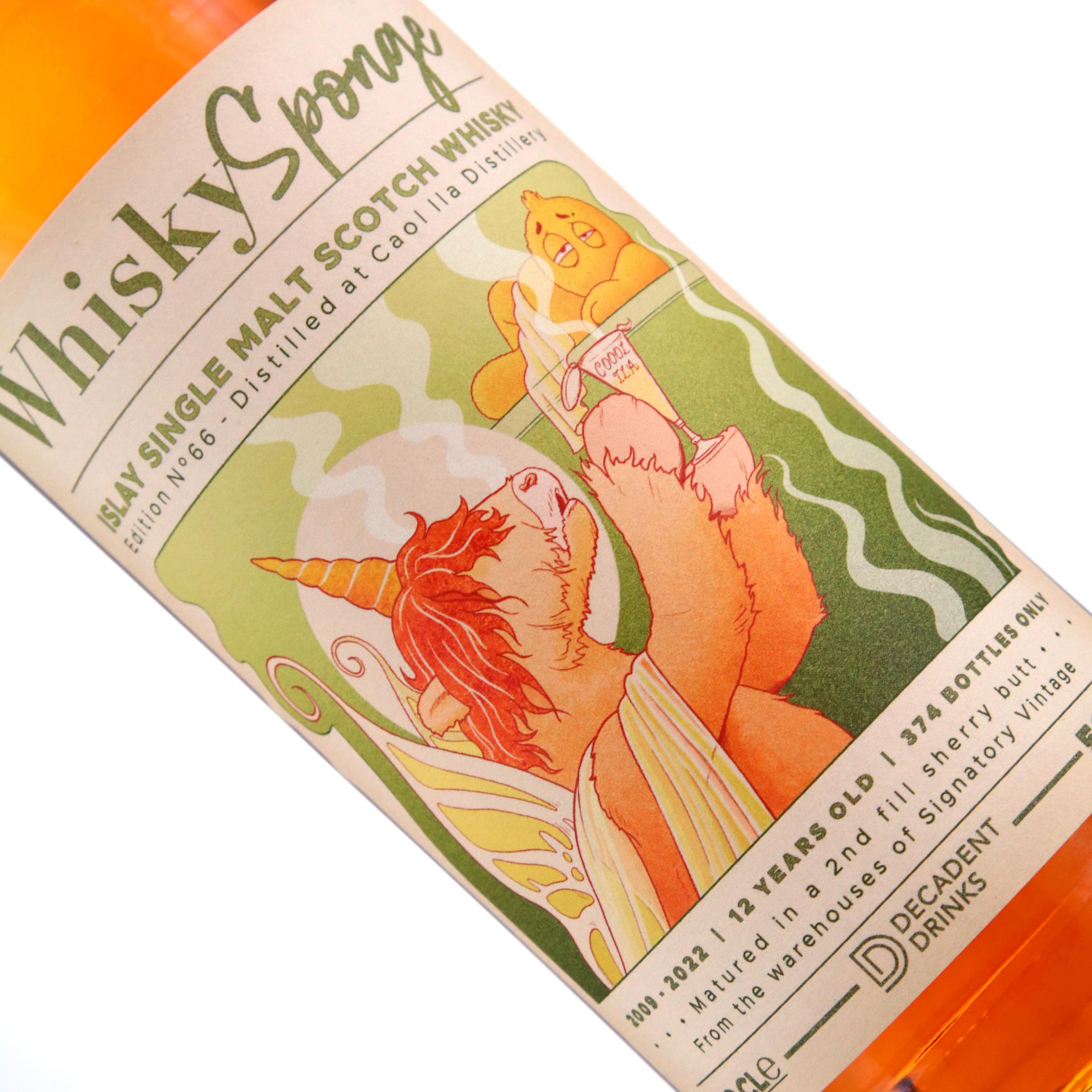 Whisky Sponge Edition No.66 Caol Ila 12 Year Old 56.3% ABV 700ml