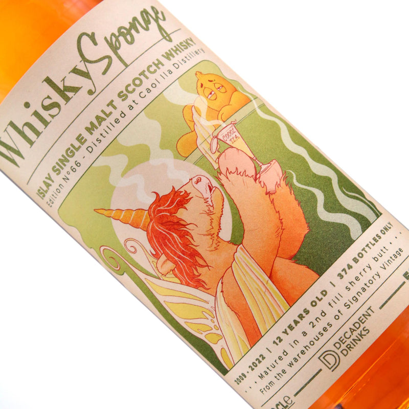 Whisky Sponge Edition No.66 Caol Ila 12 Year Old 56.3% ABV 700ml