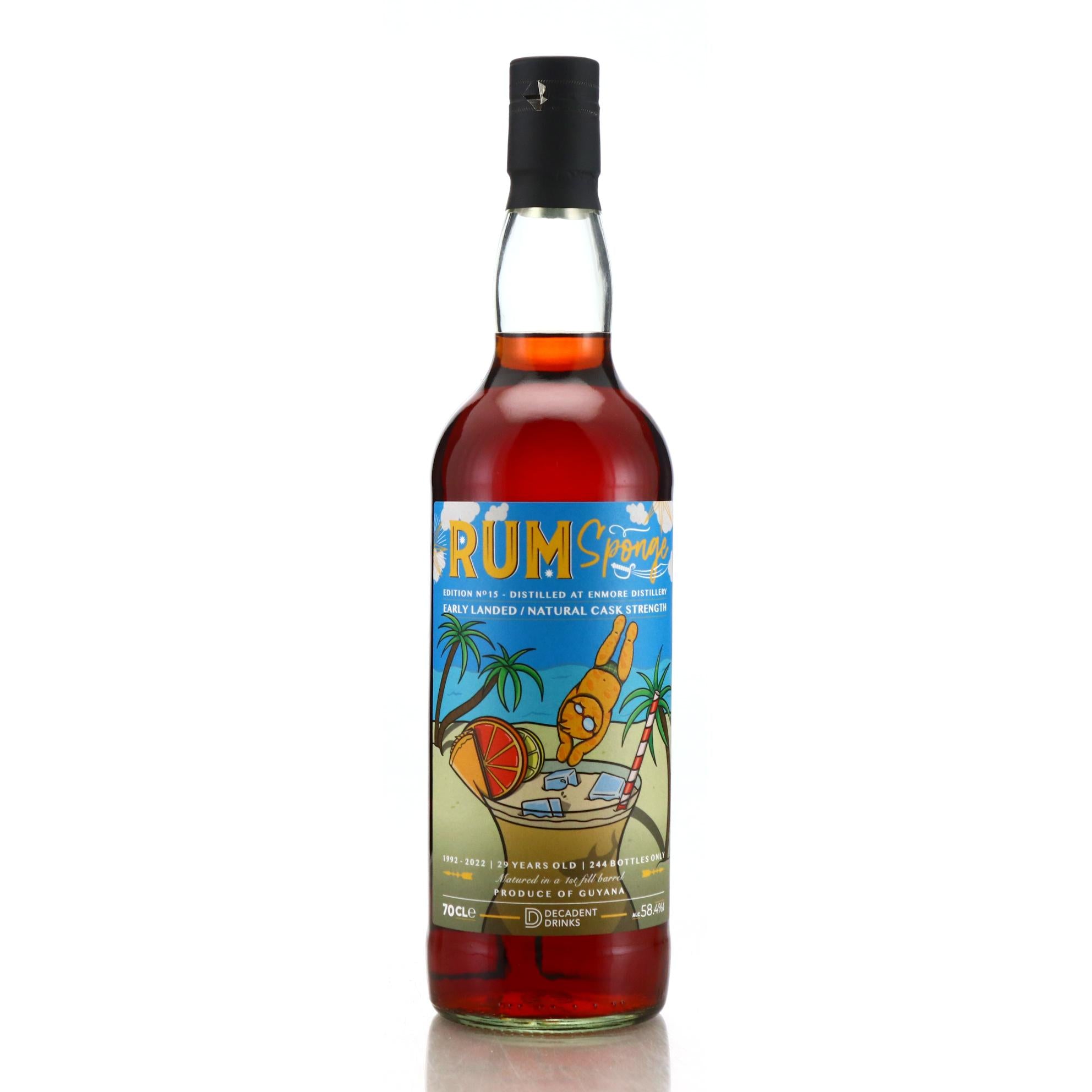 Rum Sponge Edition No.15 Enmore 1992 29 Year Old 58.4% ABV 700ml
